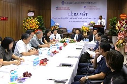 Ra mắt chuyên mục 'Đạo đức và ứng xử nghề nghiệp Luật sư Việt Nam'