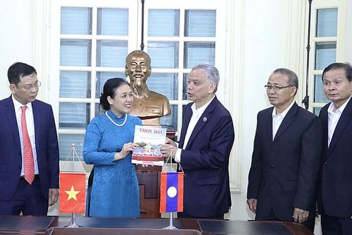 Việt Nam-Lào phối hợp chặt chẽ trong công tác đối ngoại nhân dân
