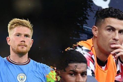De Bruyne được Ronaldo đồng ý đổi áo sau derby Manchester