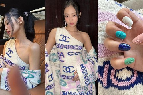 Jennie Kim (BLACKPINK) khoe vai trần gợi cảm tại Paris Fashion Week 2023