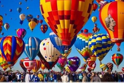 Lễ hội khinh khí cầu quốc tế tại Mỹ