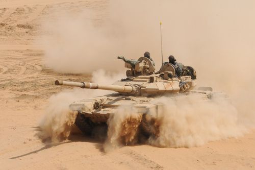 Nga lần đầu tung vào chiến dịch phiên bản xe tăng T-90 đặc biệt