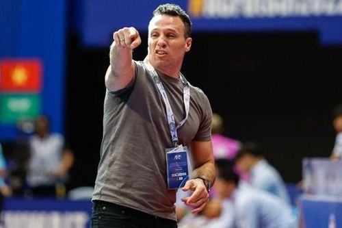 Phía trước của Futsal Việt Nam