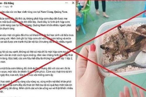 Đăng tin sai sự thật 'hộp cơm thịt chuột', một người đàn ông bị phạt 7,5 triệu đồng