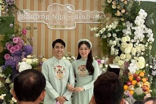 Bình An - Phương Nga tổ chức lễ ăn hỏi, dàn bê tráp hội tụ toàn 'trai xinh gái đẹp'