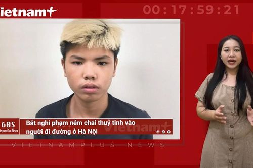 Bản tin 60s: Bắt nghi phạm ném chai thủy tinh vào người đi đường