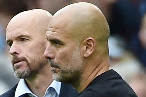 Ten Hag cảm ơn Pep sau trận thua ở Derby Manchester