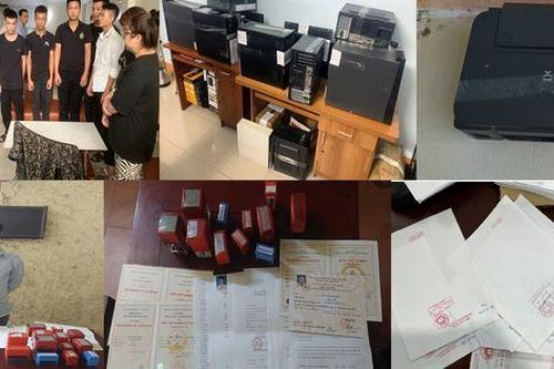 Triệt phá 3 đường dây làm giả con dấu, tài liệu của cơ quan nhà nước quy mô lớn