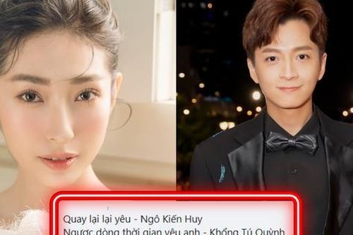 Dân mạng gợi ý 'yêu lại từ đầu' với Ngô Kiến Huy, Khổng Tú Quỳnh phản ứng thế nào?