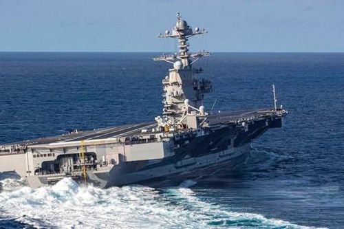 Uy lực siêu tàu sân bay Gerald R. Ford lần đầu được Mỹ đưa vào thực thi nhiệm vụ