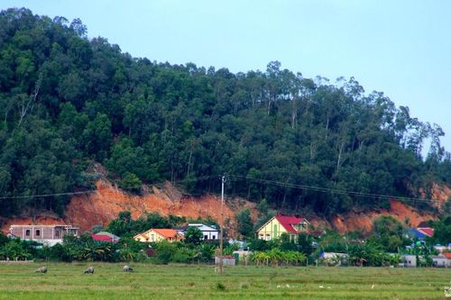 Hưng Nguyên xuất hiện nhiều điểm sạt lở, người dân dựng lều tá túc khi có mưa