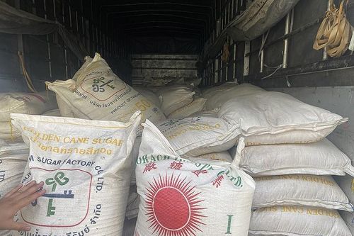 Quảng Bình: Phát hiện, thu giữ 14,5 tấn đường Thái Lan nghi vấn nhập lậu