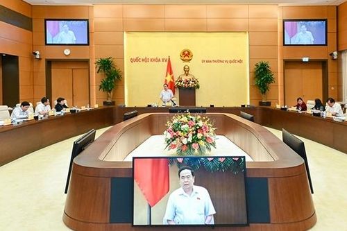 Phó Chủ tịch Thường trực Quốc hội Trần Thanh Mẫn chủ trì cuộc họp giao ban giữa Lãnh đạo Quốc hội với Thường trực các cơ quan của Quốc hội