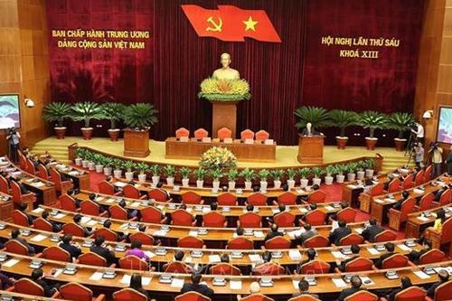 Bế mạc Hội nghị Trung ương 6, khóa XIII