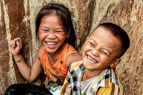 Ngắm gương mặt hồn nhiên của trẻ vùng cao
