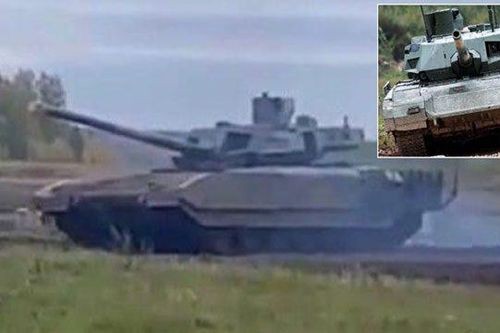 Xe tăng T-14 Armata của Nga được phát hiện tại Lugansk?