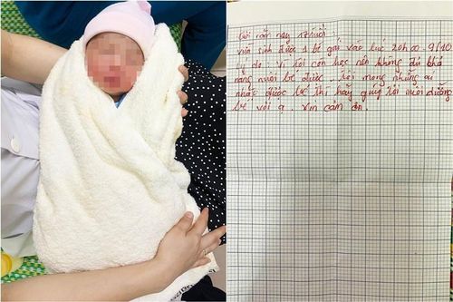 Bé gái bị bỏ rơi trong bệnh viện cùng bức thư của người mẹ 17 tuổi