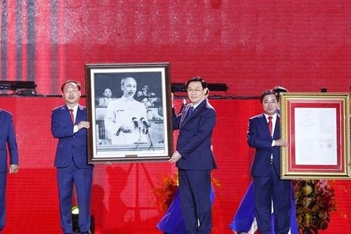 Phổ Yên (Thái Nguyên): Công bố nghị quyết thành lập thành phố và đón nhận Huân chương Lao động hạng Nhất