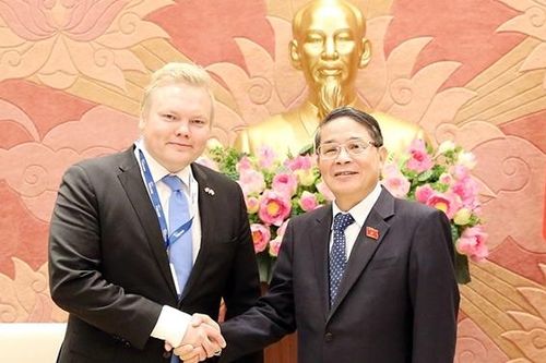 Phó Chủ tịch Quốc hội Nguyễn Đức Hải tiếp Bộ trưởng Bộ Nông nghiệp và Lâm nghiệp Phần Lan