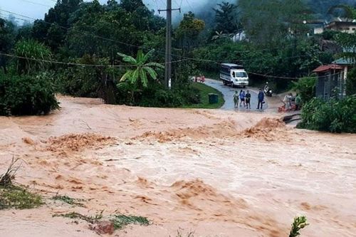 Nguy cơ cao lũ quét, sạt lở đất ở các tỉnh Quảng Trị-Khánh Hòa và Kon Tum