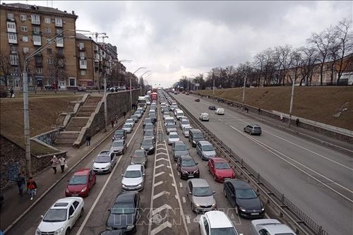 Người Việt Nam tại Kiev vẫn kinh doanh bình thường