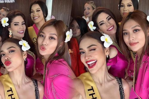 Hoa hậu Thiên Ân bị 'cấm' ở cùng với Miss Grand Thailand Engfa Waraha
