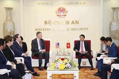 Việt Nam - Hoa Kỳ tăng cường hợp tác phòng, chống tội phạm