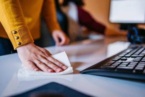 Các vị trí cần khử khuẩn tại nơi làm việc