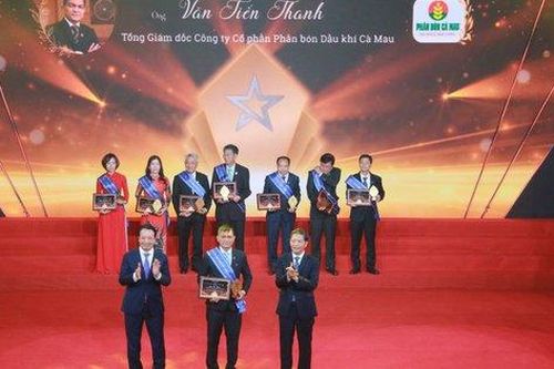 Tổng Giám đốc PVCFC Văn Tiến Thanh được vinh danh Doanh nhân tiêu biểu 2022