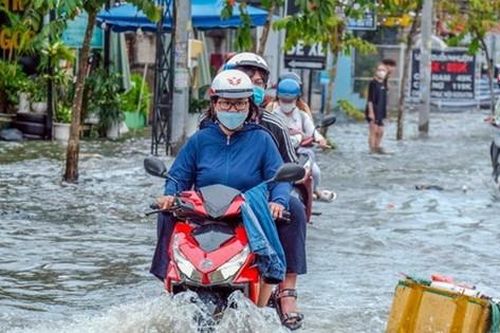 ĐBSCL: Hàng loạt sông ở hạ lưu vượt báo động 3