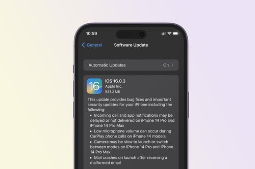 Apple phát hành bản cập nhật iOS 16.0.3