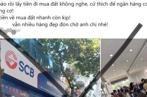 Đăng tin sai sự thật về ngân hàng để quảng cáo bán bất động sản, nam thanh niên bị phạt 7,5 triệu đồng