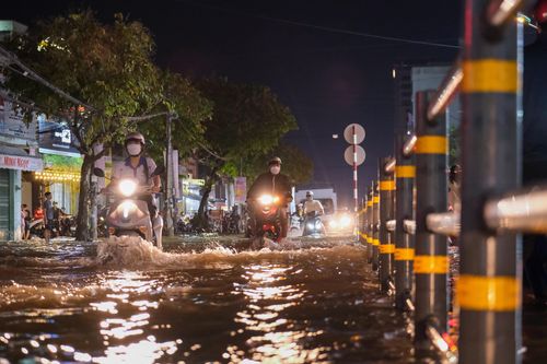 Cần Thơ di dời trang thiết bị dạy học ứng phó triều cường