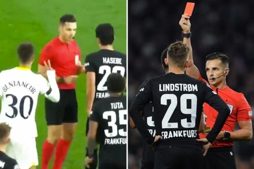 Trọng tài 'quên' rút thẻ đỏ tại Champions League