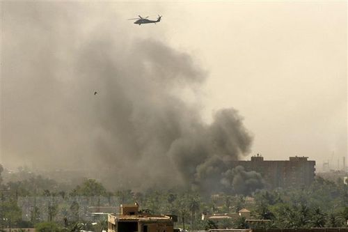 Iraq: Nã rocket vào Vùng Xanh giữa lúc quốc hội bầu tổng thống