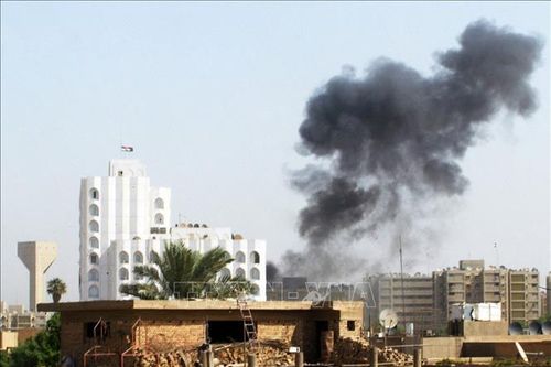 Vùng Xanh ở Iraq bị tấn công bằng rocket