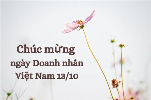 Lời chúc ngày Doanh nhân Việt Nam 13/10 hay nhất