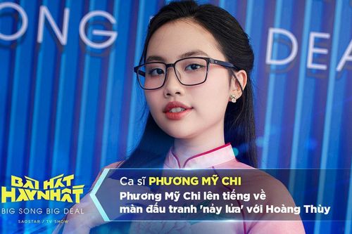 Phương Mỹ Chi lên tiếng về màn đấu tranh 'nảy lửa' với Hoàng Thùy