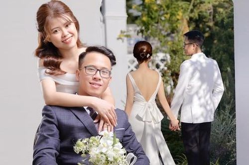 Yêu xa 4 năm mới gặp mặt 2 lần, cô gái quyết định cưới rồi cùng chồng sang Lào
