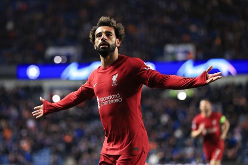 Salah ghi hattrick nhanh kỷ lục, Liverpool vùi dập Rangers