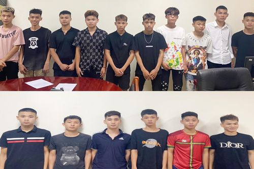 Mâu thuẫn cá nhân, 2 nhóm trai làng vác đao tự chế và vỏ chai hỗn chiến