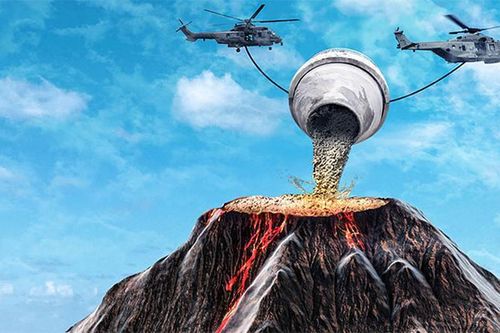 'Bịt kín' miệng núi lửa bằng nút bê tông, chuyện gì sẽ xảy ra?