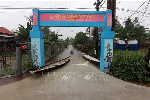 Nhiều địa bàn thấp trũng ở Thừa Thiên - Huế bị ngập lụt