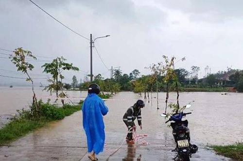 Cảnh báo lũ lớn trên các sông Quảng Nam, Đà Nẵng