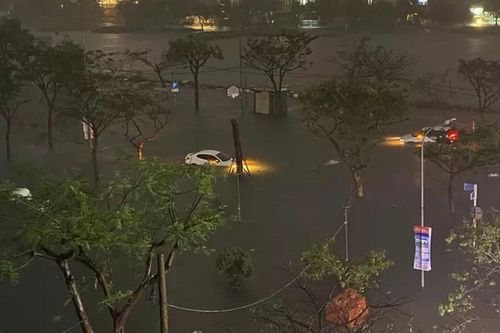 Mưa lớn kéo dài cả ngày, người dân Đà Nẵng chật vật trong 'biển nước'