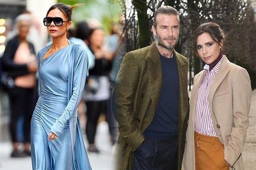 Victoria và David Beckham lại mặc đồ đôi 'dính như sam' ngoài phố