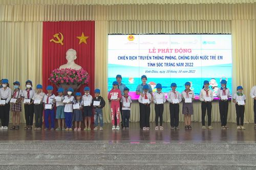 Phát động chiến dịch truyền thông, chống đuối nước cho trẻ em tại Sóc Trăng