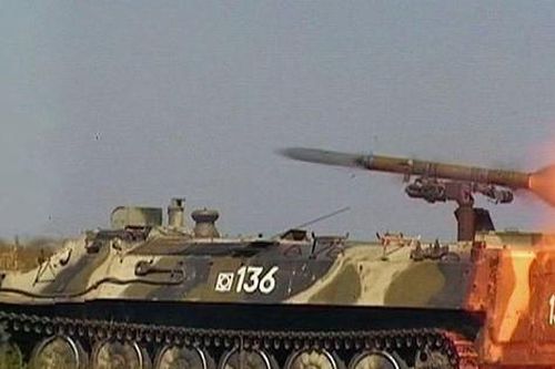 Nga kích hoạt tổ hợp tên lửa chống tăng tự hành Shturm-S trong chiến dịch quân sự ở Ukraine
