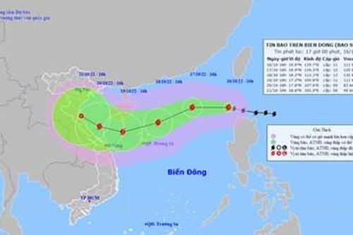 Bão Nesat vào Biển Đông trở thành bão số 6 năm 2022