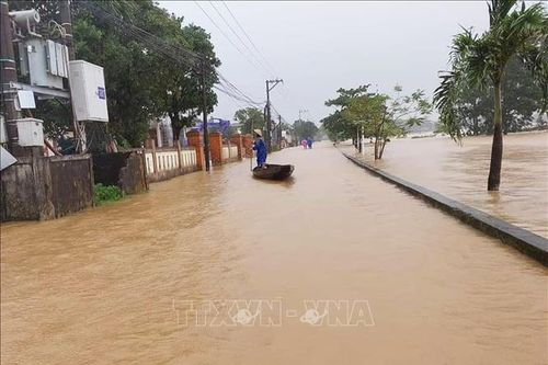 Mưa lũ gây nhiều thiệt hại tại Quảng Trị